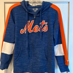 New York Mets zip hoodie. Women's small. New Era.